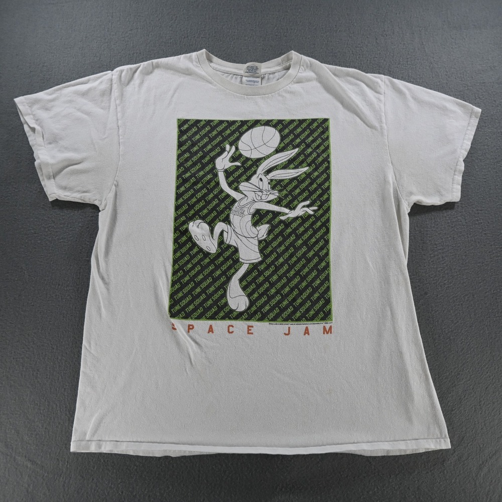 Delta Mens Space Jam A New Legacy Bugs Bunny Tune Squad T-Shirt Large White